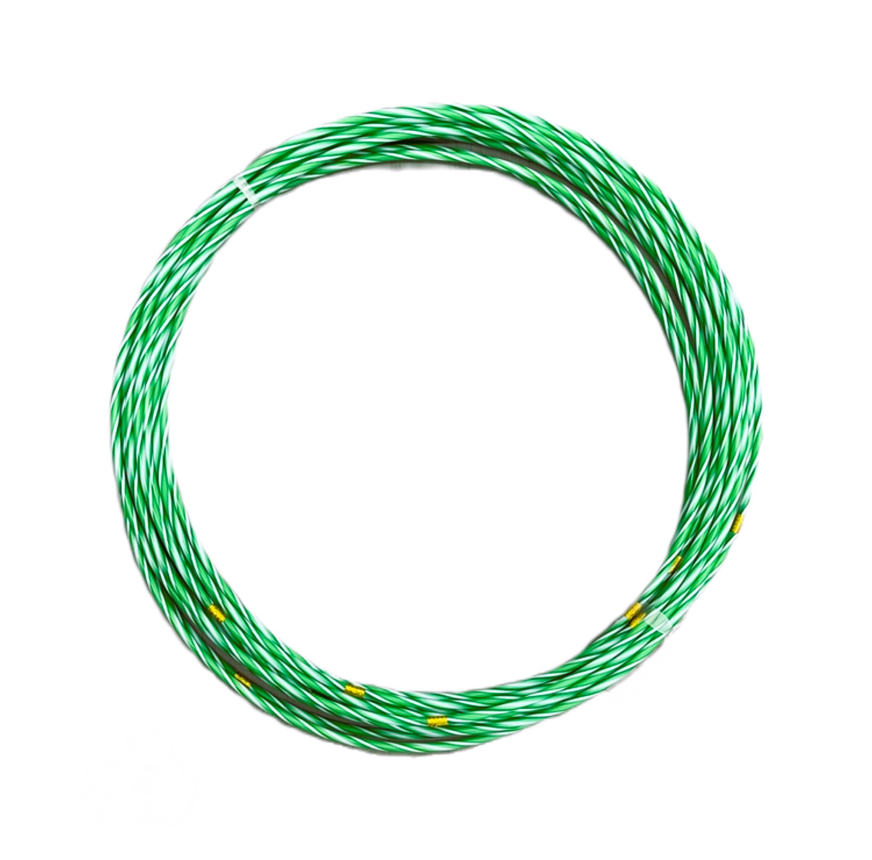 Small Green/White Hula Hoops 12pk